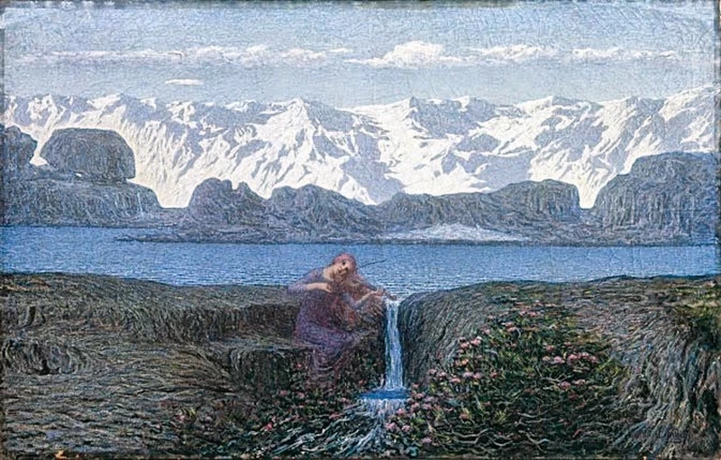 Emilio Longoni - La voce del ruscello (Armonie alpestri o Armonie del ruscello)